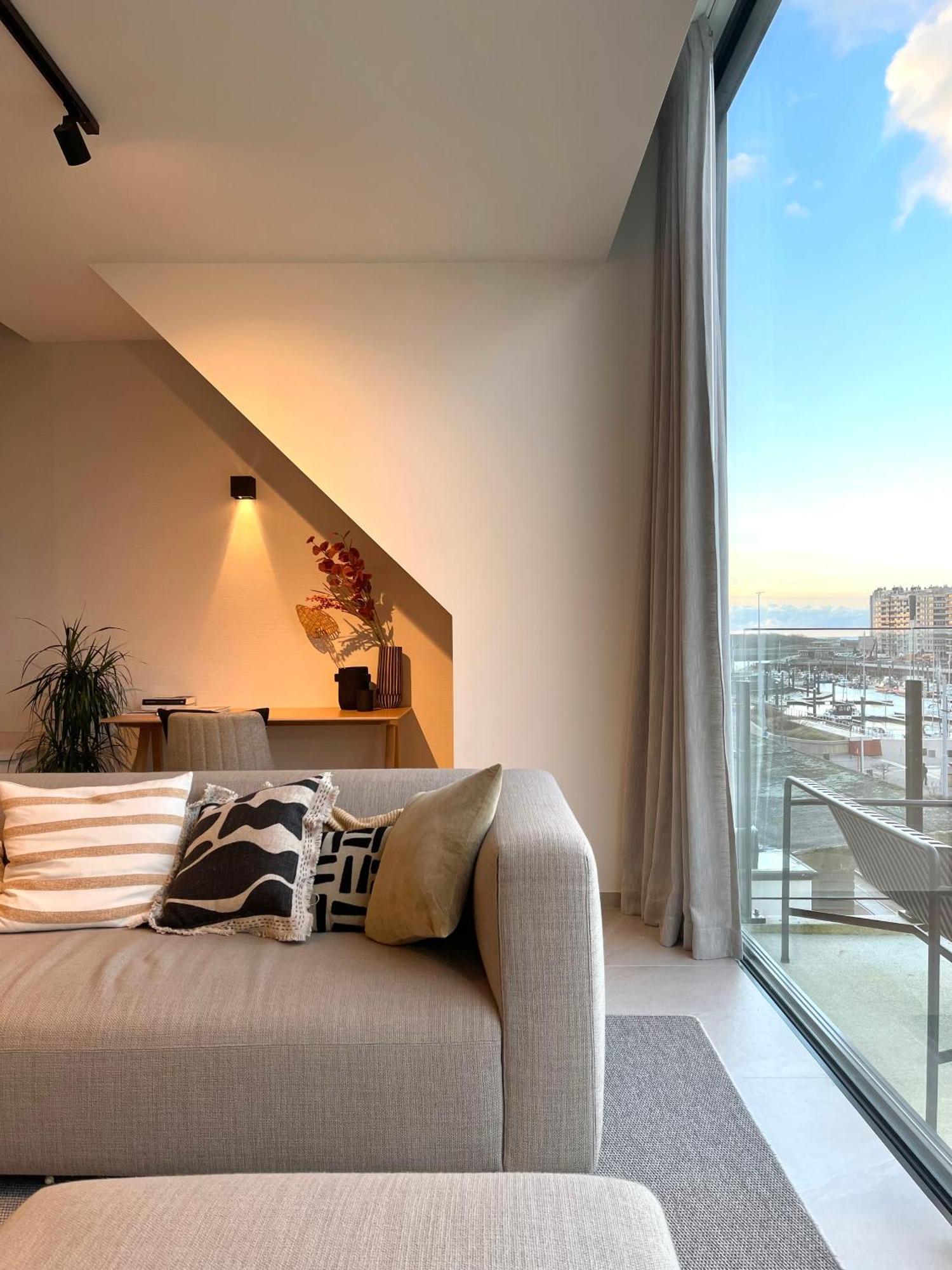 Molo Roof - Stylish Penthouse With Marina View Blankenberge Within Walking Distance From The Sea - 15 Km From Bruges Διαμέρισμα Εξωτερικό φωτογραφία